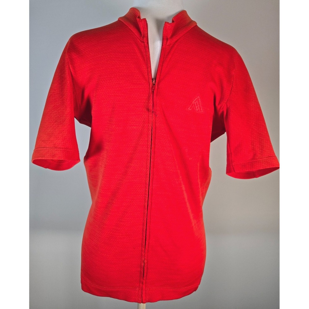 7 mesh Industries Horizon Cycling Jersey in Orange Mens Utility Zipper Pockets